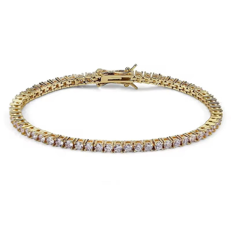 LIRIO TENNIS BRACELET- 18K GOLD