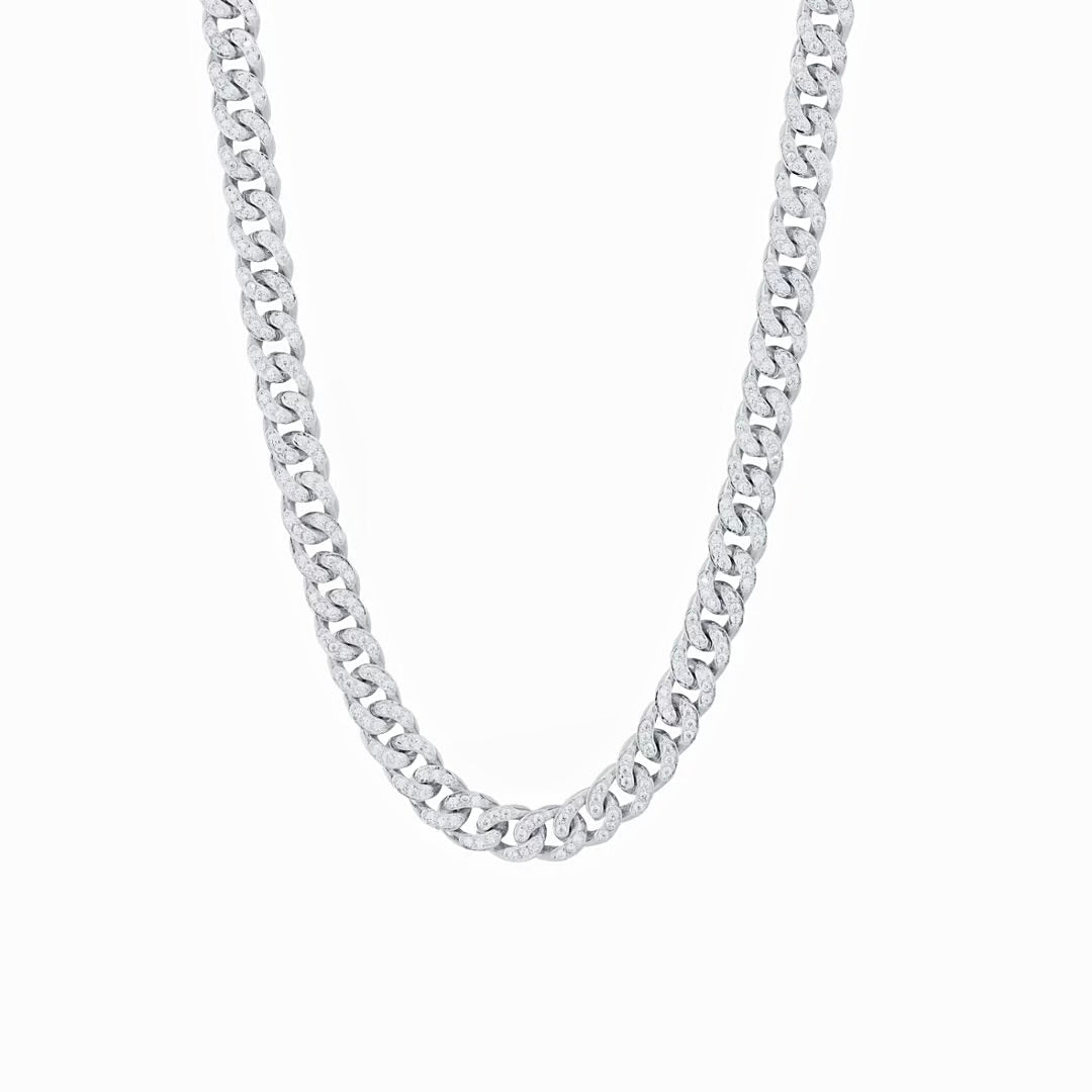 ICY CUBAN BUNDLE - WHITE GOLD