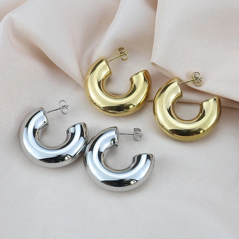 HAILEY CHUNKY HOOPS