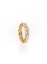 gold cubic zirconia ring